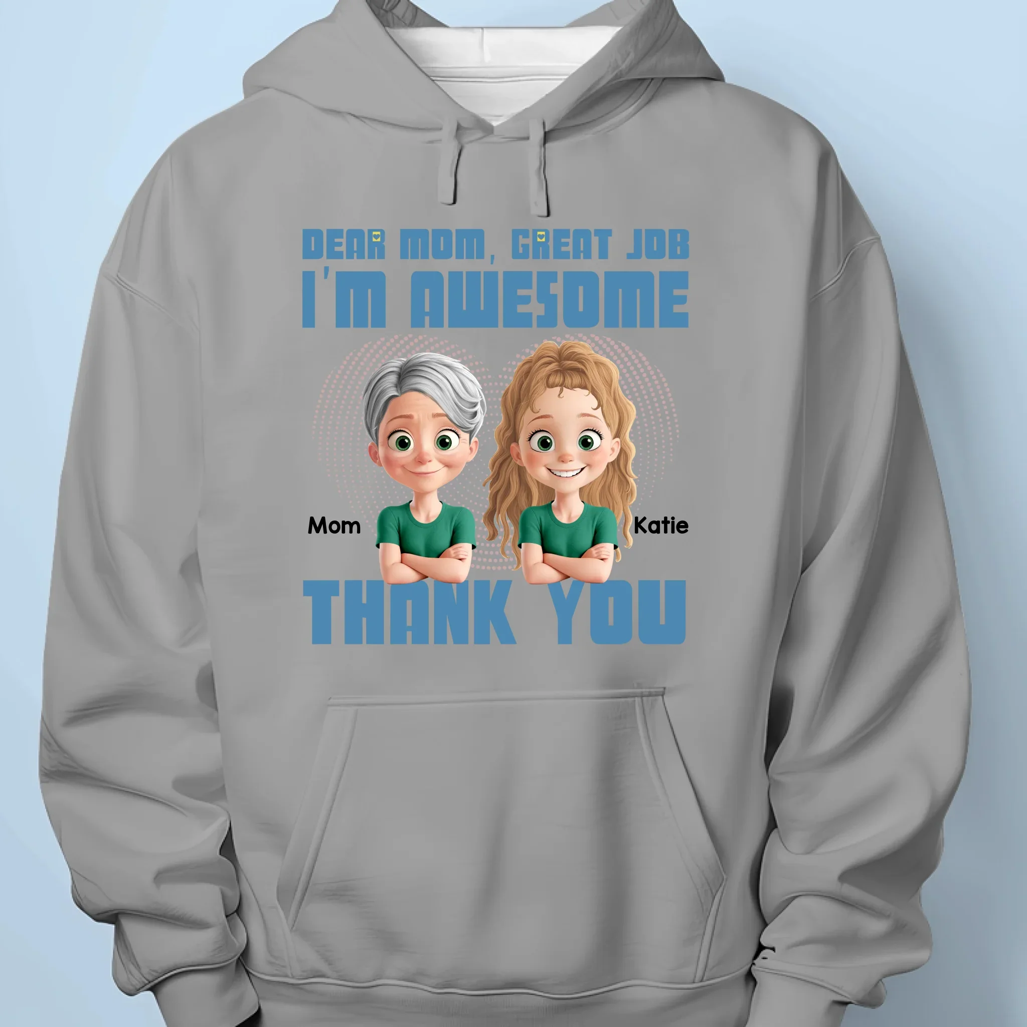 Having My Mom Is My Biggest Blessing - Family Personalized Custom Unisex T-shirt, Premium T-shirt, Hoodie - Mother's Day, Gift For Mom - Image 7