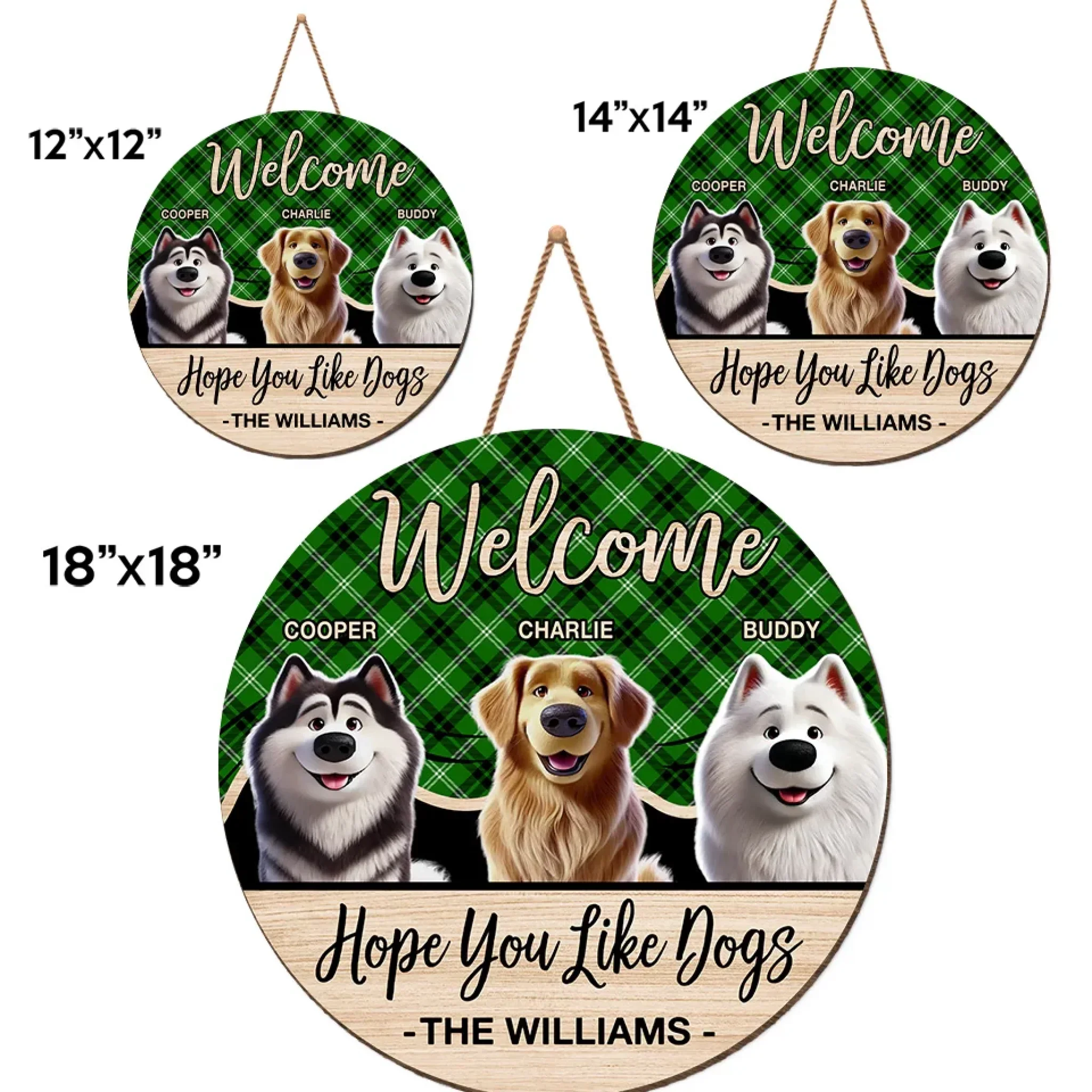 Home Is Where The Dog Is - Dog Personalized Custom Home Decor Wood Sign - House Warming Gift For Pet Owners, Pet Lovers - Image 5