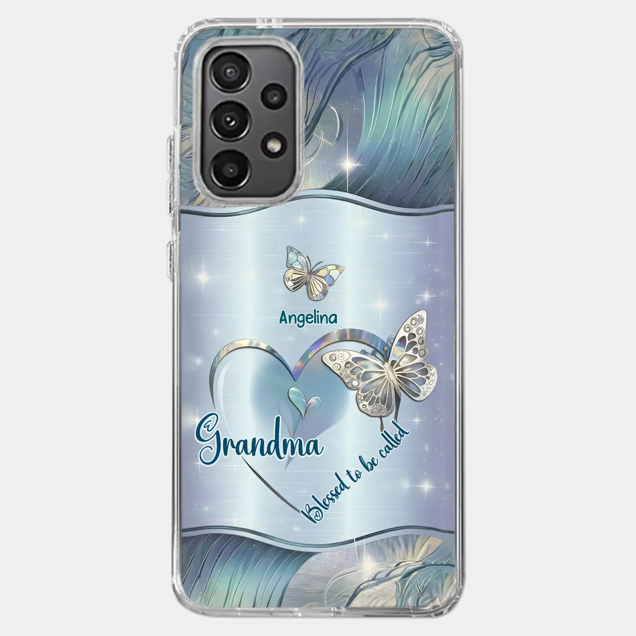 Home Is Where Your Grandma Is - Family Personalized Custom Clear Phone Case - Gift For Mom, Grandma - Image 36