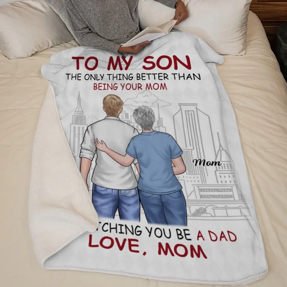 I Feel So Proud Of You - Family Personalized Custom Blanket - Gift For Family Members - Image 6