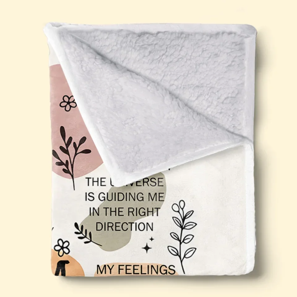 I Love All Parts Of Me - Affirmation Personalized Custom Blanket - Gift For Mom, Family Members, Yourself - Image 4