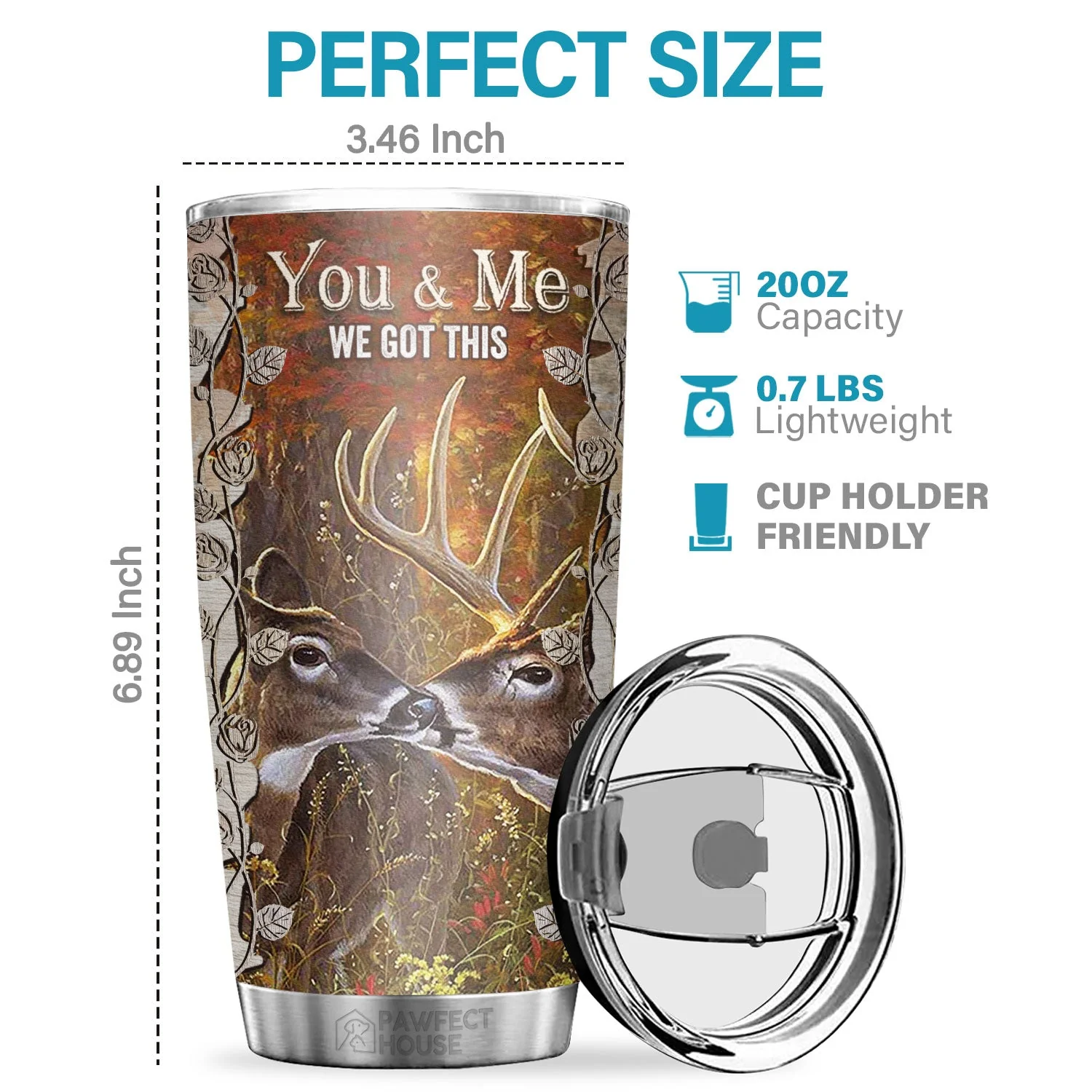 I Wish I Could Turn Back The Clock So I Would Love You Longer - Tumbler - To My Wife, Gift For Wife, Anniversary, Engagement, Wedding, Marriage Gift - Image 2