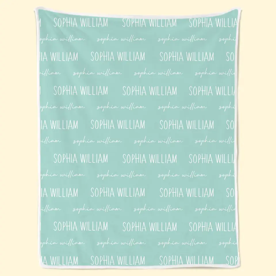 I Love You To The Moon And Back - Family Personalized Custom Baby Blanket - Gift For Baby Kids, Newborn Baby - Image 7