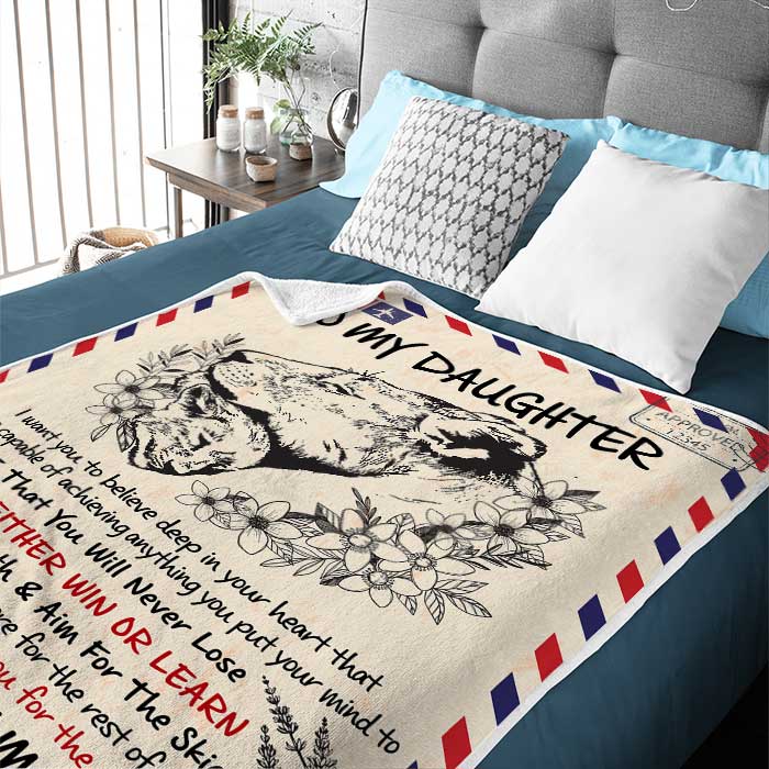 I Promise To Love You For The Rest Of My Life - Mom To Daughter, Blanket - Image 3