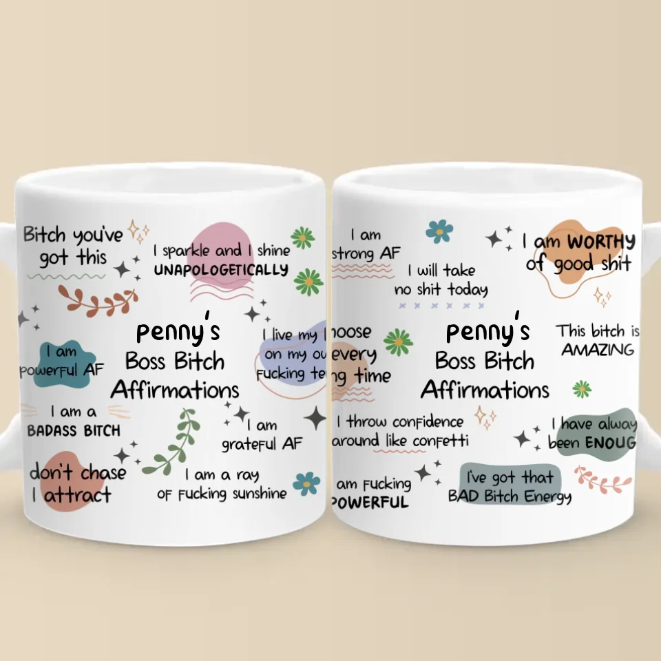 I Sparkle And I Shine Unapologetically - Coworker Personalized Custom Mug - Gift For Coworkers, Work Friends, Colleagues - Image 3