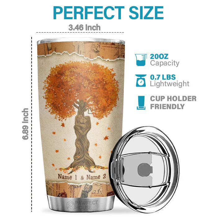 I Would Give You The Ability To See Yourself Through My Eyes - Personalized Tumbler - To My Wife, Gift For Wife, Anniversary, Engagement, Wedding, Marriage Gift - Image 2