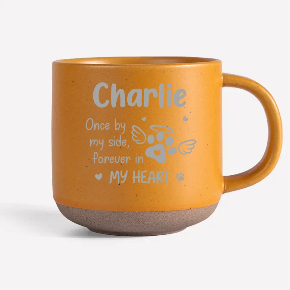 If Love Could Have Kept You Here, You Would Have Lived Forever - Memorial Personalized Custom Pottery Mug - Sympathy Gift For Pet Owners, Pet Lovers - Image 9