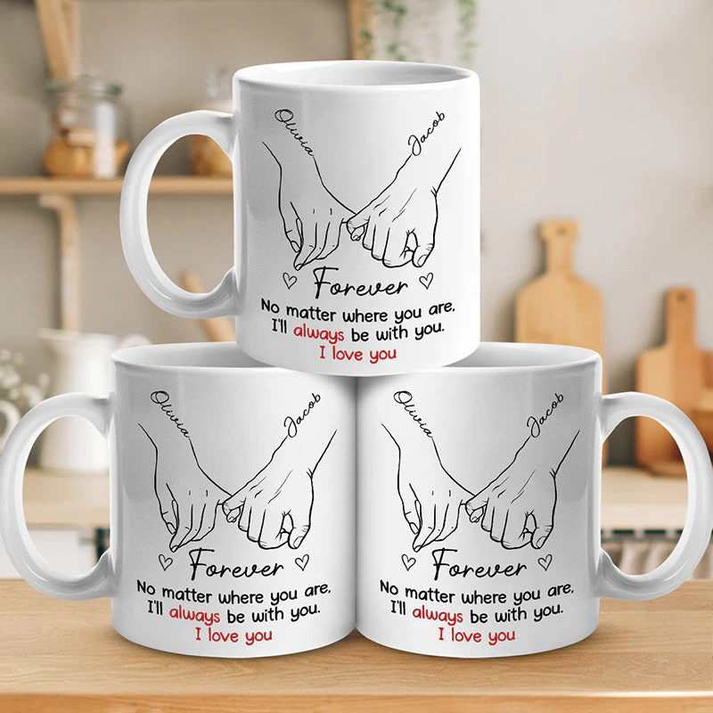I'll Go Anywhere With You - Couple Personalized Custom Mug - Gift For Husband Wife, Anniversary - Image 3