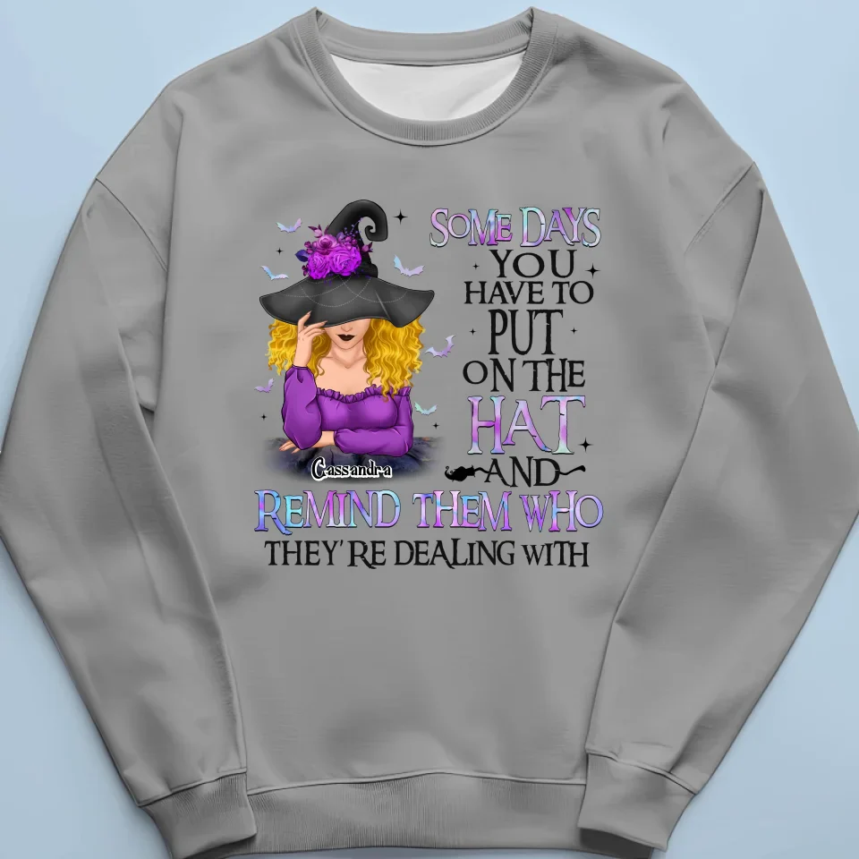 I'm Not Sugar And Spice And Everything Nice - Personalized Custom Unisex T-shirt, Hoodie, Sweatshirt - Halloween Gift For Witches, Yourself - Image 6
