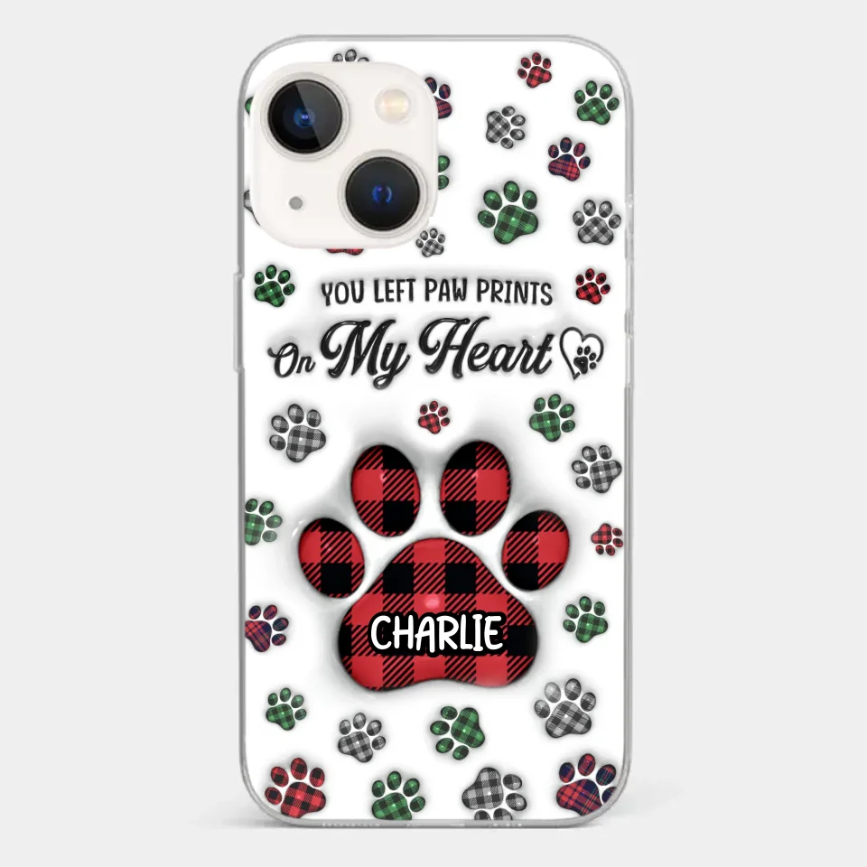 In Loving Memory Of Our Furry Friends - Memorial Personalized Custom 3D Inflated Effect Printed Clear Phone Case - Sympathy Gift, Christmas Gift For Pet Owners, Pet Lovers - Image 13