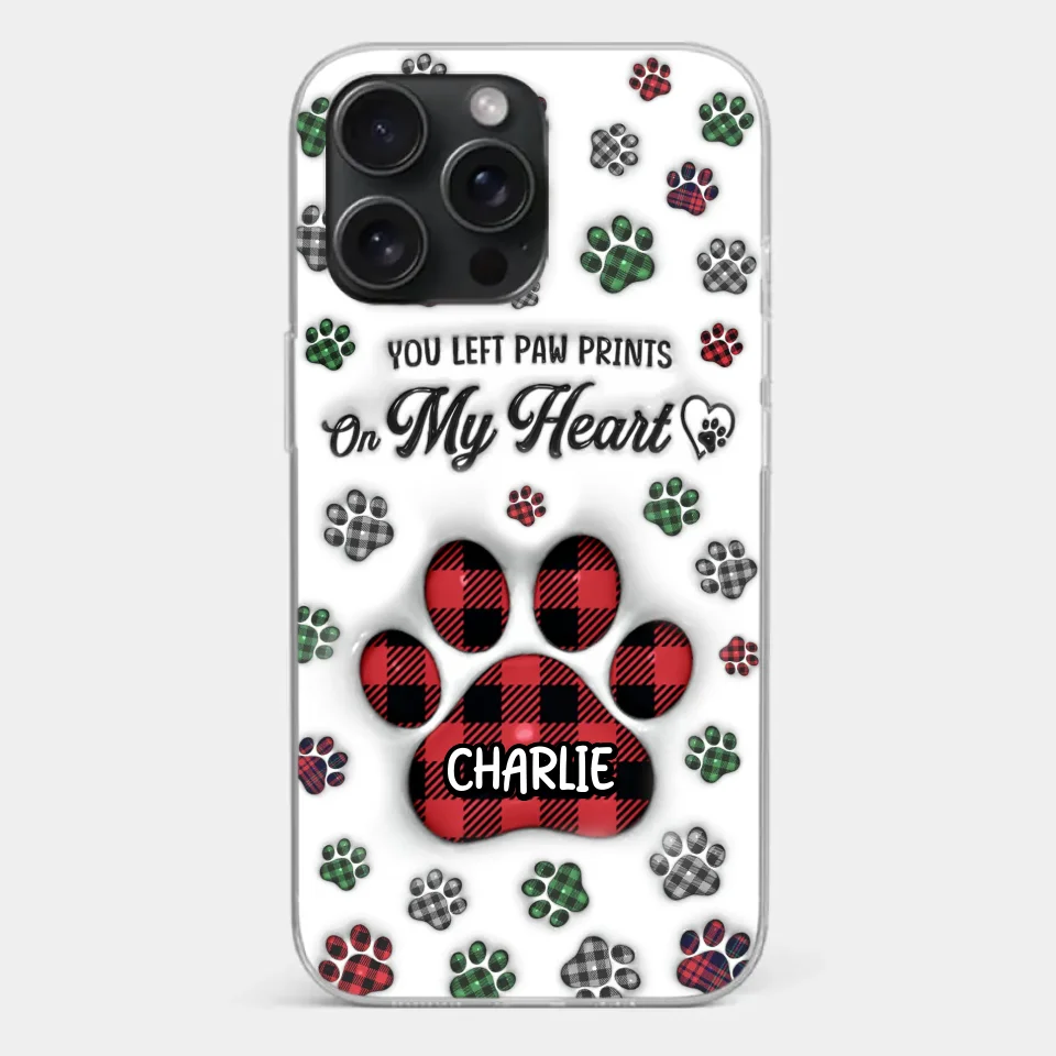 In Loving Memory Of Our Furry Friends - Memorial Personalized Custom 3D Inflated Effect Printed Clear Phone Case - Sympathy Gift, Christmas Gift For Pet Owners, Pet Lovers - Image 22