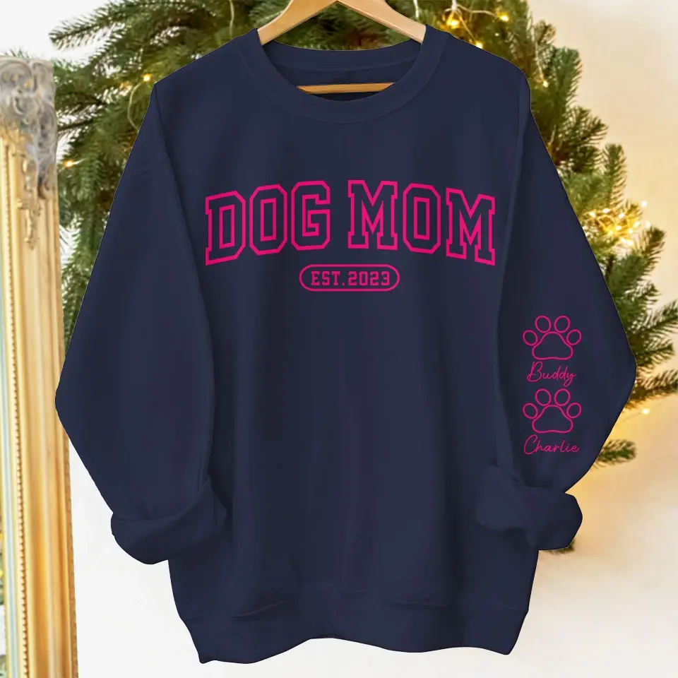 In My Pet's Eyes, I Find Endless Love - Dog & Cat Personalized Custom Unisex Sweatshirt With Design On Sleeve - Gift For Pet Owners, Pet Lovers - Image 4