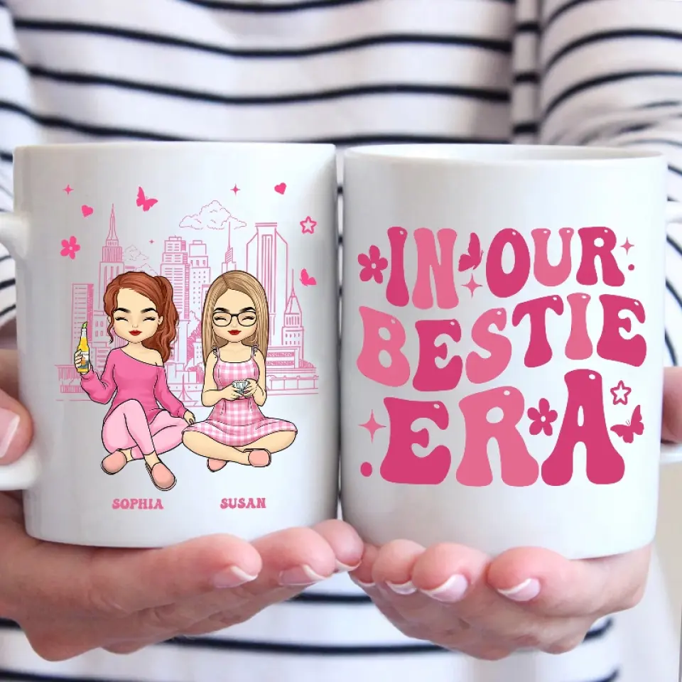 In Our Sisters Era - Bestie Personalized Custom Mug - Gift For Best Friends, BFF, Sisters - Image 3