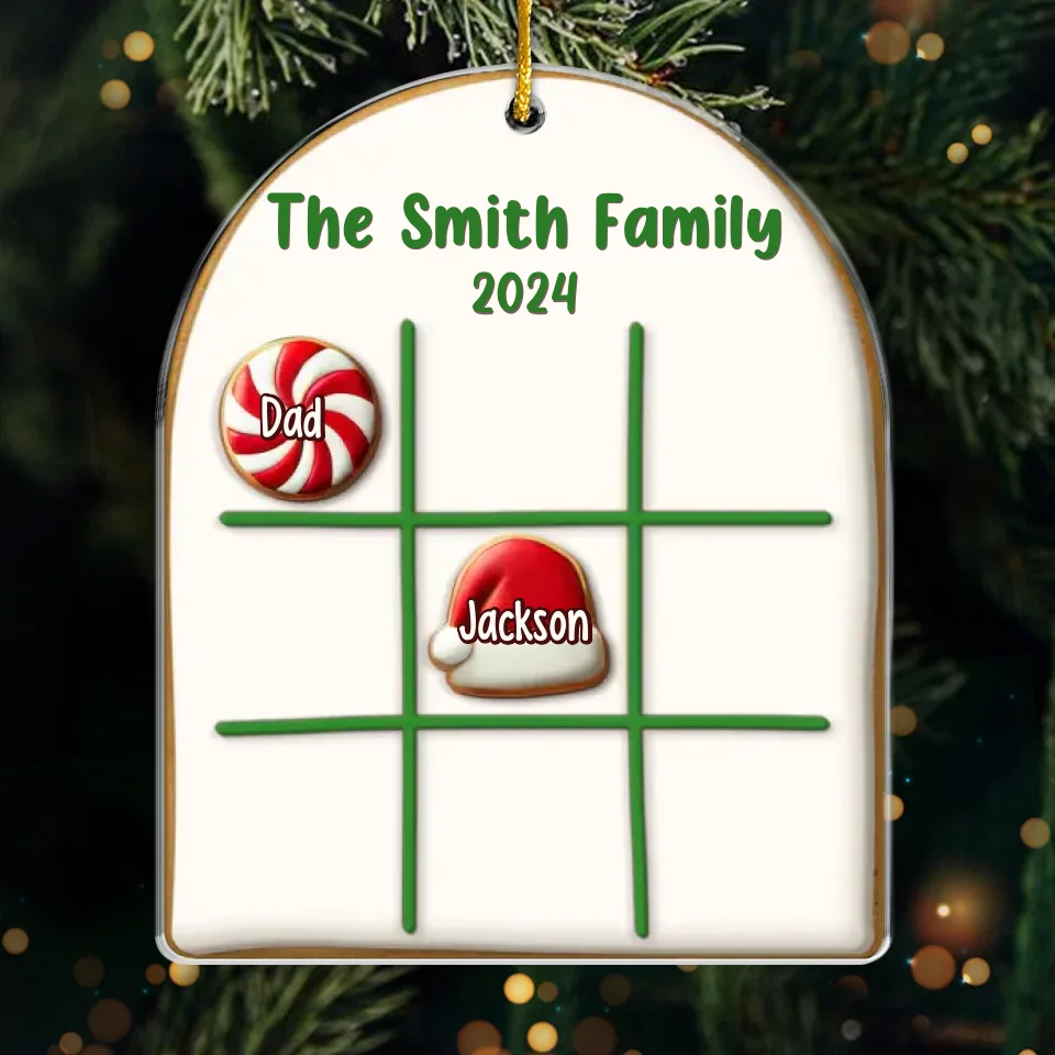 In This Family, We Do Love - Family Personalized Custom Ornament - Acrylic Custom Shaped - Christmas Gift For Family Members - Image 2