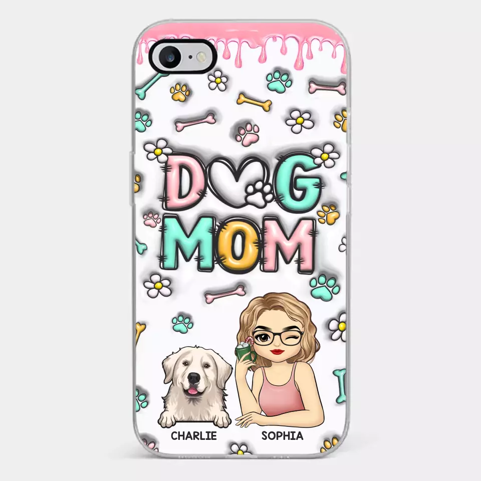 It's Not A Home Without Fur Kids - Dog Personalized Custom 3D Inflated Effect Printed Clear Phone Case - Gift For Pet Owners, Pet Lovers - Image 23