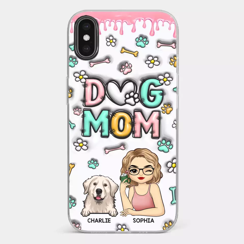 It's Not A Home Without Fur Kids - Dog Personalized Custom 3D Inflated Effect Printed Clear Phone Case - Gift For Pet Owners, Pet Lovers - Image 27