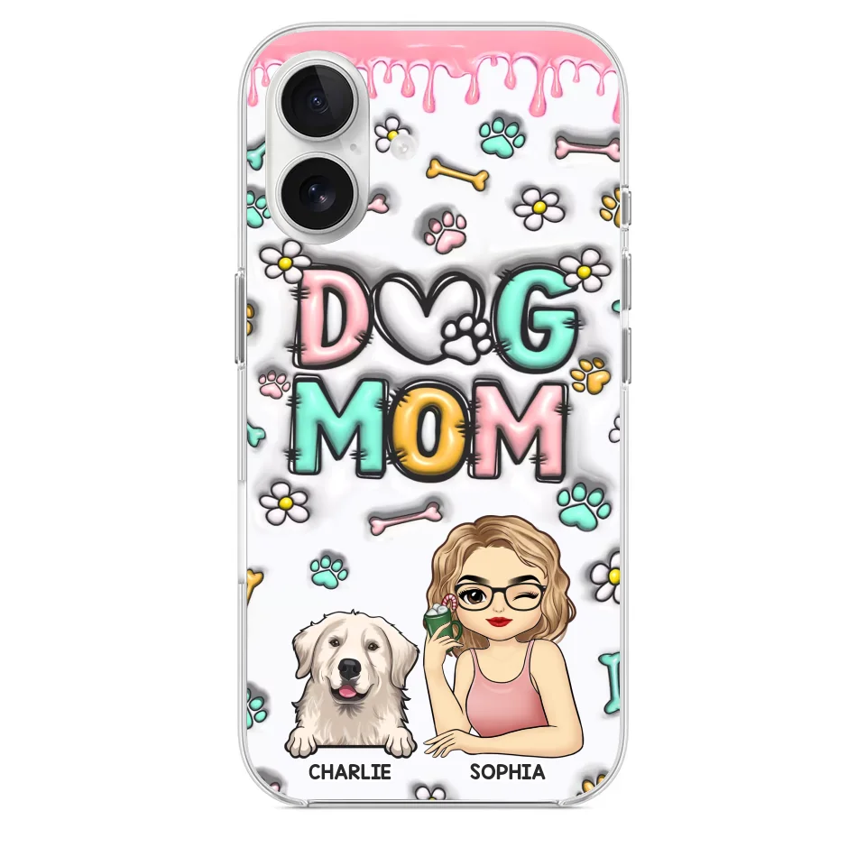 It's Not A Home Without Fur Kids - Dog Personalized Custom 3D Inflated Effect Printed Clear Phone Case - Gift For Pet Owners, Pet Lovers - Image 31