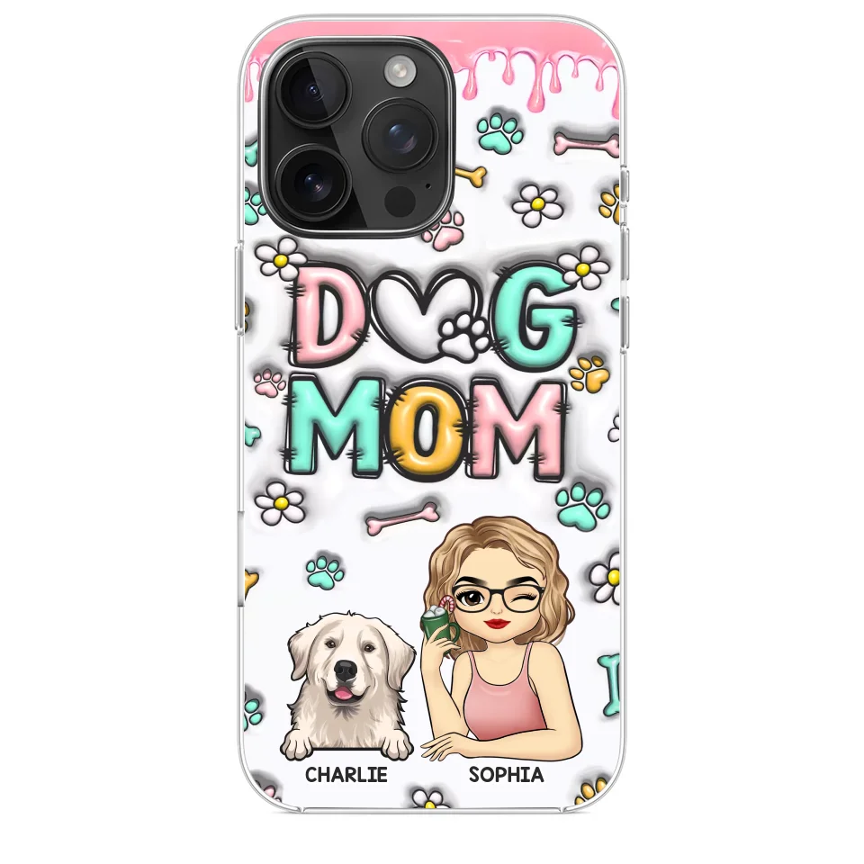 It's Not A Home Without Fur Kids - Dog Personalized Custom 3D Inflated Effect Printed Clear Phone Case - Gift For Pet Owners, Pet Lovers - Image 34