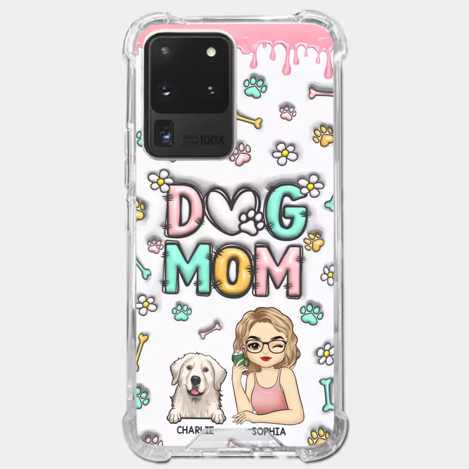 It's Not A Home Without Fur Kids - Dog Personalized Custom 3D Inflated Effect Printed Clear Phone Case - Gift For Pet Owners, Pet Lovers - Image 38