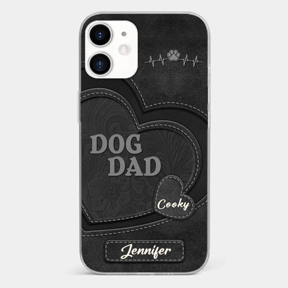 Keep You Forever In My Heart - Dog & Cat Personalized Custom Clear Phone Case - Gift For Pet Owners, Pet Lovers - Image 10