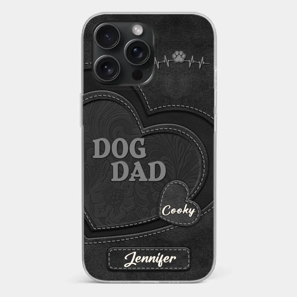 Keep You Forever In My Heart - Dog & Cat Personalized Custom Clear Phone Case - Gift For Pet Owners, Pet Lovers - Image 23