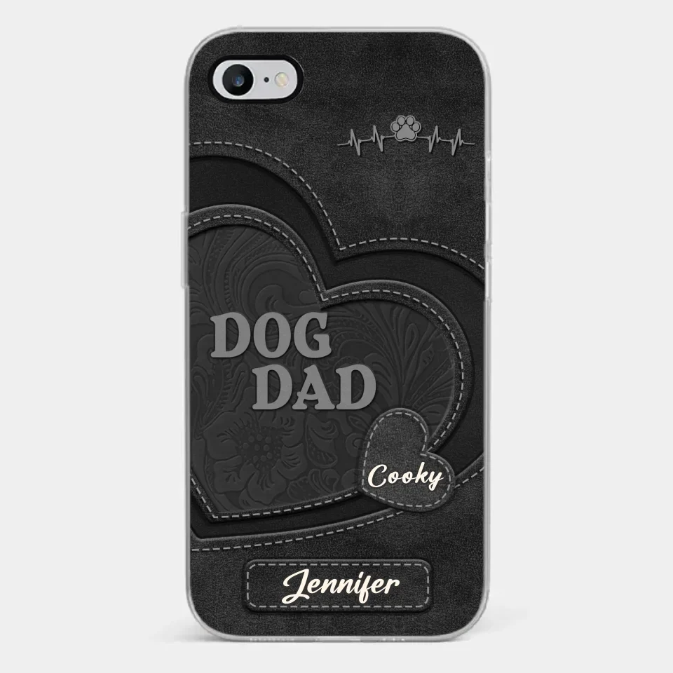 Keep You Forever In My Heart - Dog & Cat Personalized Custom Clear Phone Case - Gift For Pet Owners, Pet Lovers - Image 25