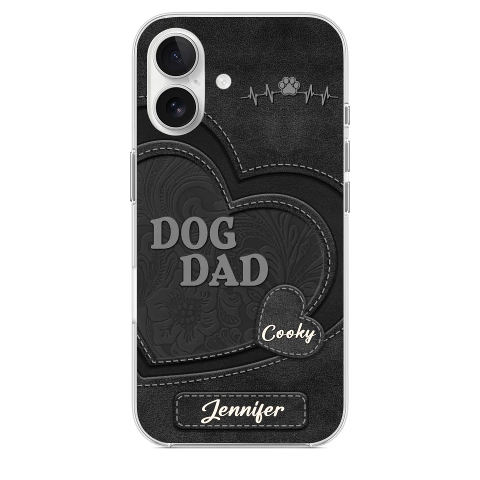 Keep You Forever In My Heart - Dog & Cat Personalized Custom Clear Phone Case - Gift For Pet Owners, Pet Lovers - Image 32