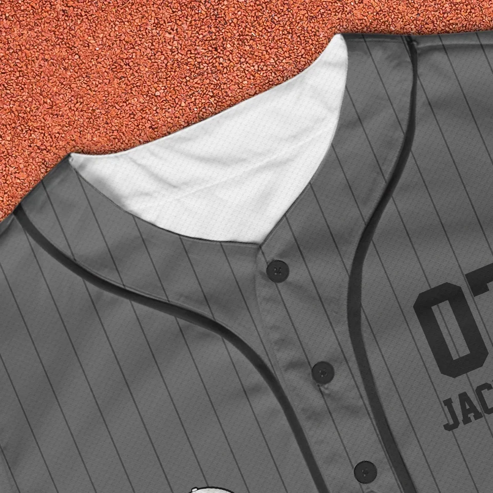 Keep Your Eye On The Ball - Personalized Custom Baseball Jersey - Gift For Sport Lovers, Sport Players - Image 4