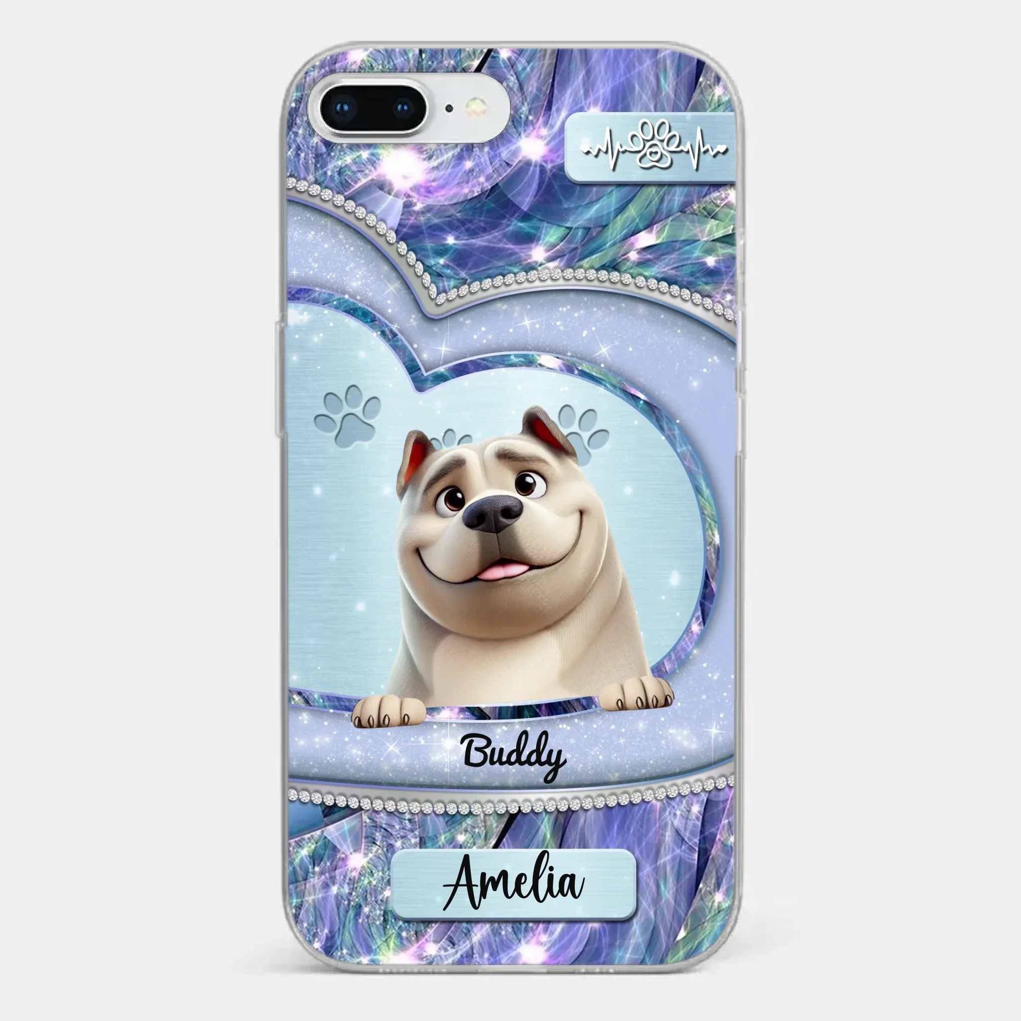 Life Is Better With A Dog - Dog Personalized Custom Clear Phone Case - Gift For Pet Owners, Pet Lovers - Image 3