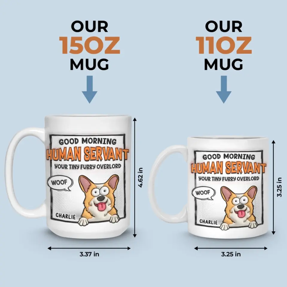 Life Is Better With A Pet - Dog & Cat Personalized Custom 3D Inflated Effect Printed Mug - Gift For Pet Owners, Pet Lovers - Image 5