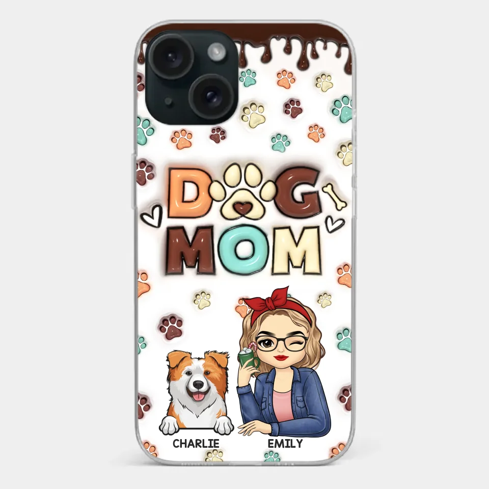 Life Is Better With A Wagging Tail By My Side - Dog & Cat Personalized Custom 3D Inflated Effect Printed Clear Phone Case - Gift For Pet Owners, Pet Lovers - Image 21