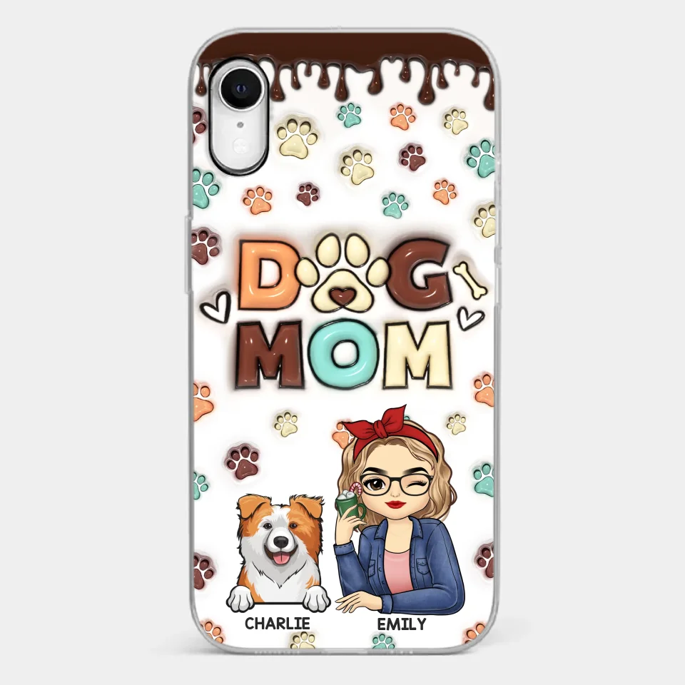 Life Is Better With A Wagging Tail By My Side - Dog & Cat Personalized Custom 3D Inflated Effect Printed Clear Phone Case - Gift For Pet Owners, Pet Lovers - Image 26
