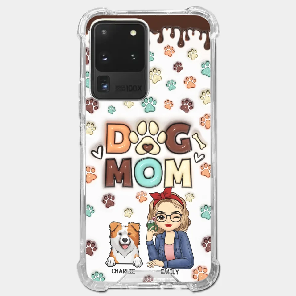 Life Is Better With A Wagging Tail By My Side - Dog & Cat Personalized Custom 3D Inflated Effect Printed Clear Phone Case - Gift For Pet Owners, Pet Lovers - Image 39