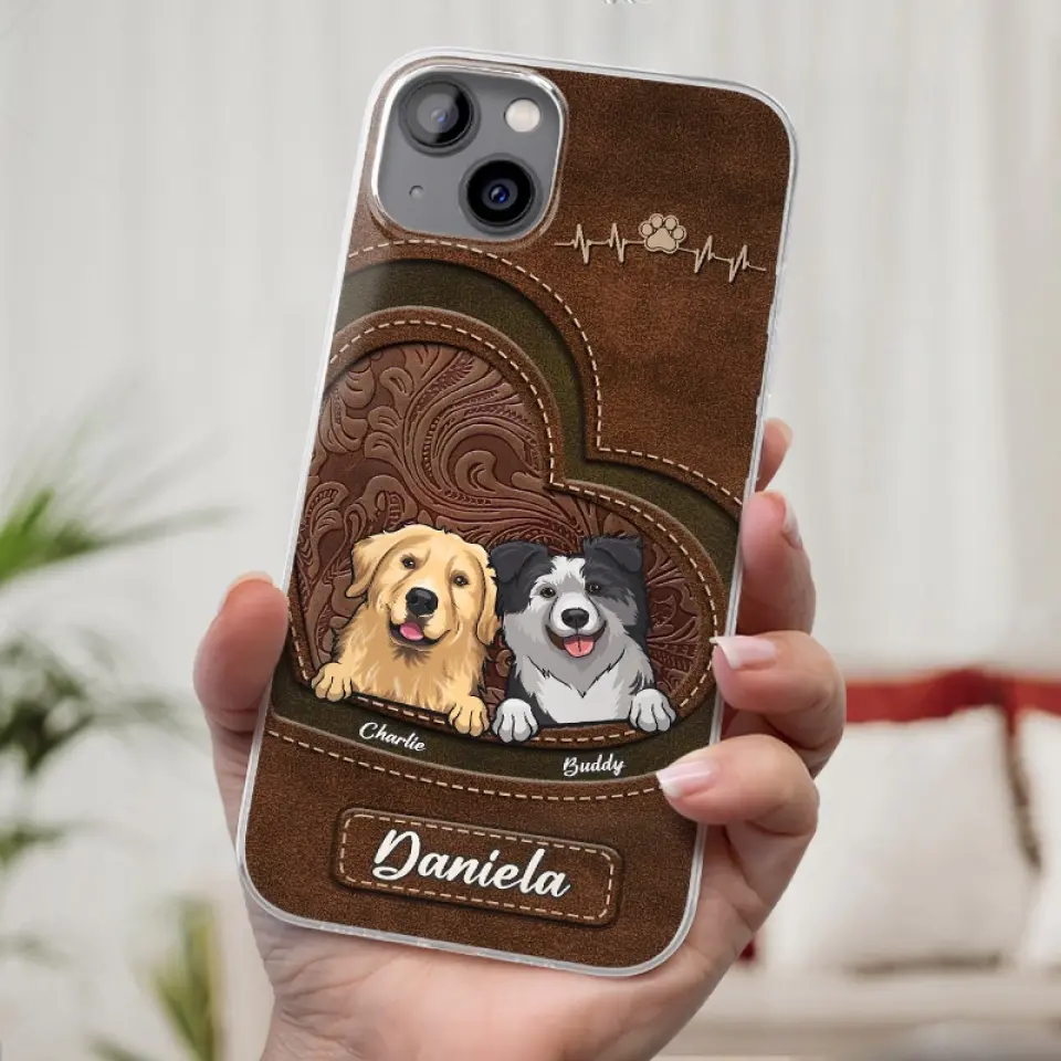Life Is Better With Dogs - Dog Personalized Custom Clear Phone Case - Gift For Pet Owners, Pet Lovers - Image 25