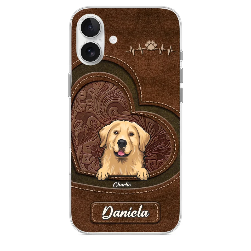 Life Is Better With Dogs - Dog Personalized Custom Clear Phone Case - Gift For Pet Owners, Pet Lovers - Image 33