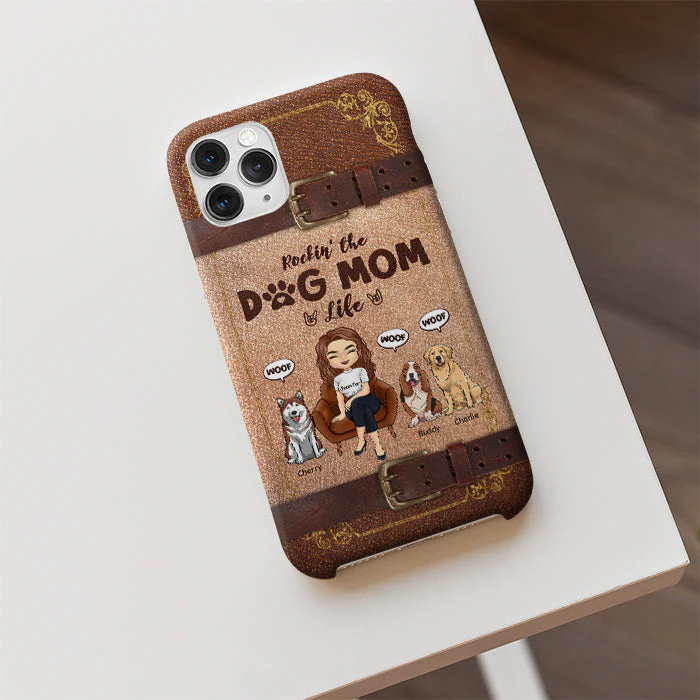 Life Isn't Perfect, But My Dog Is - Gift For Dog Mom, Personalized Phone Case - Image 2