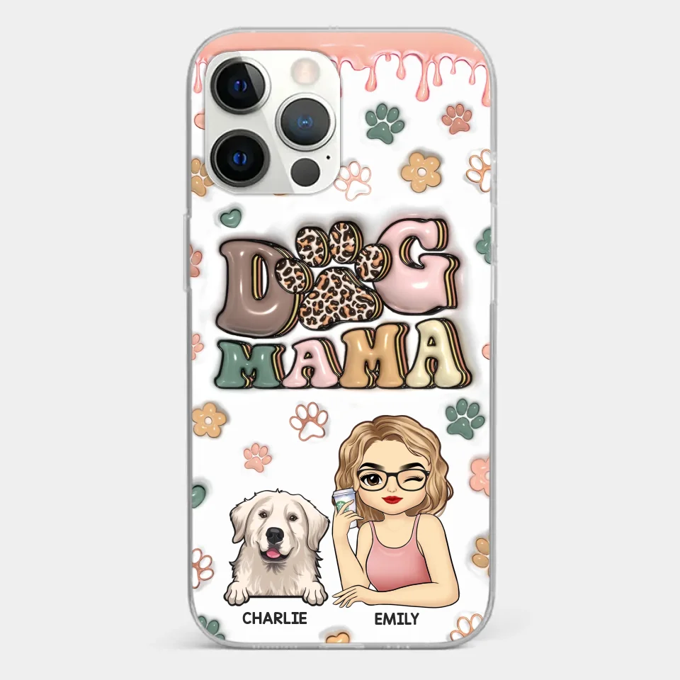 Life's Too Short, Hug Your Dog - Dog Personalized Custom 3D Inflated Effect Printed Clear Phone Case - Gift For Pet Owners, Pet Lovers - Image 16