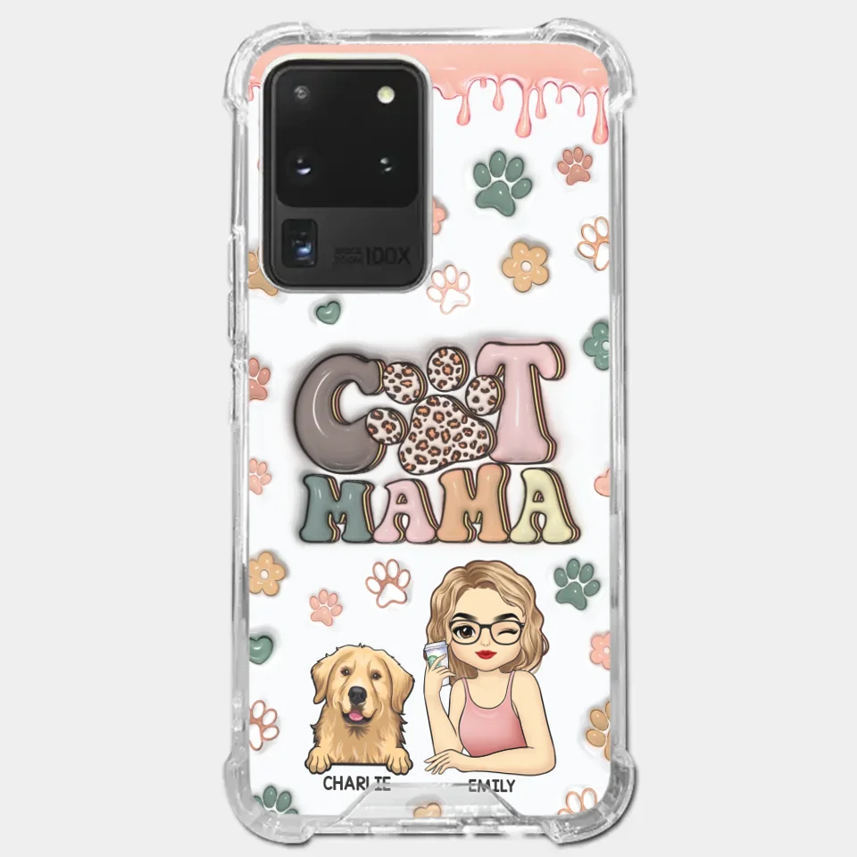 Life's Too Short, Hug Your Dog - Dog Personalized Custom 3D Inflated Effect Printed Clear Phone Case - Gift For Pet Owners, Pet Lovers - Image 38