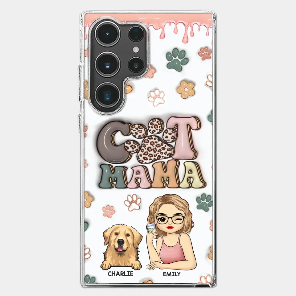 Life's Too Short, Hug Your Dog - Dog Personalized Custom 3D Inflated Effect Printed Clear Phone Case - Gift For Pet Owners, Pet Lovers - Image 41