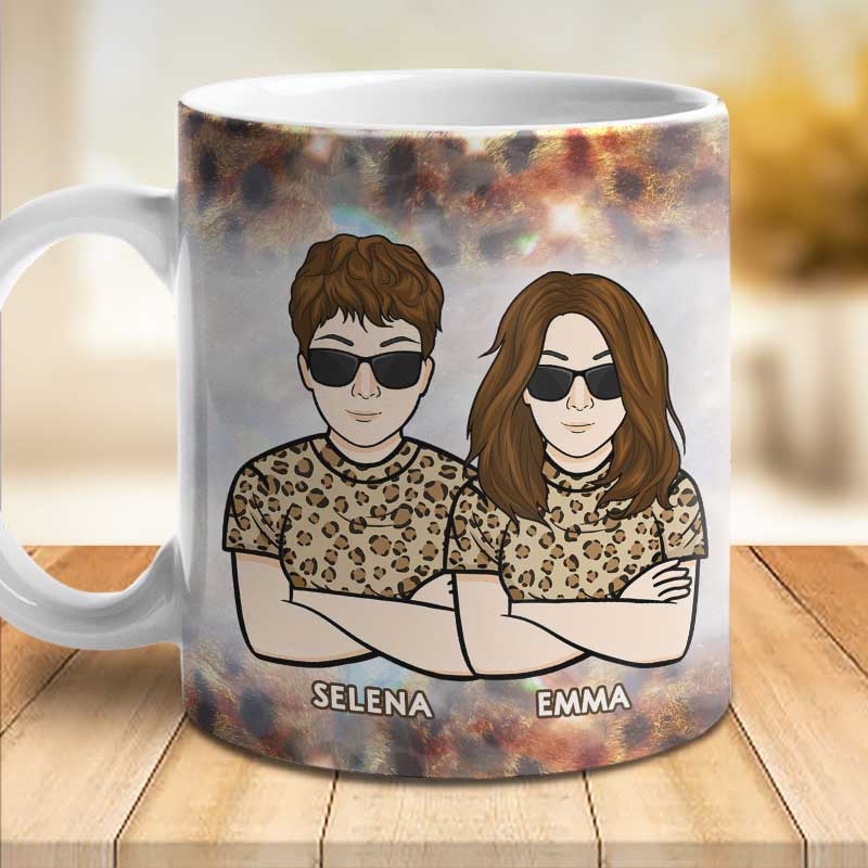 Like Mother Like Daughter - Gift For Mom, Grandma - Personalized Mug - Image 3