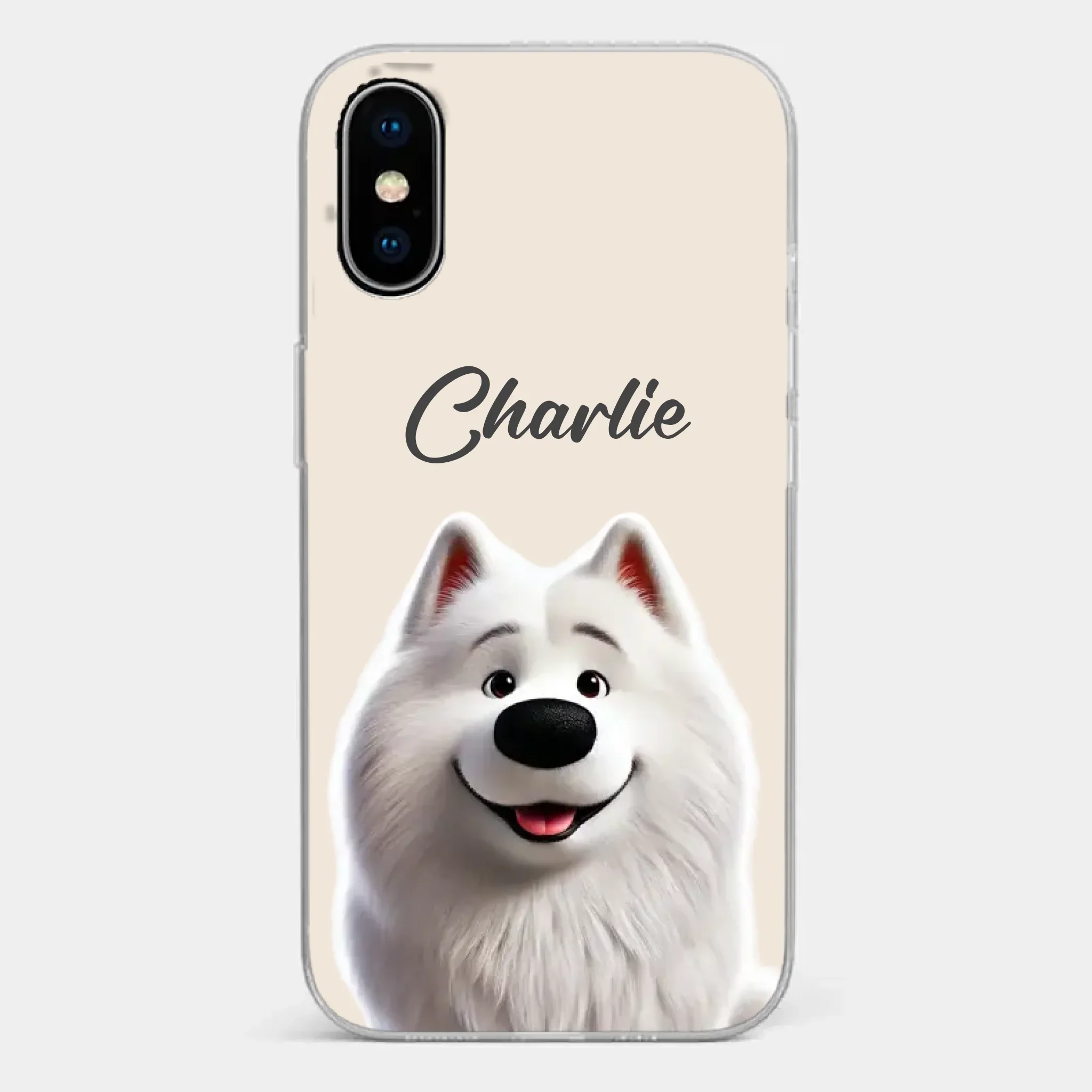 Little Snoot, Big Love - Dog & Cat Personalized Custom Clear Phone Case - Gift For Pet Owners, Pet Lovers - Image 26