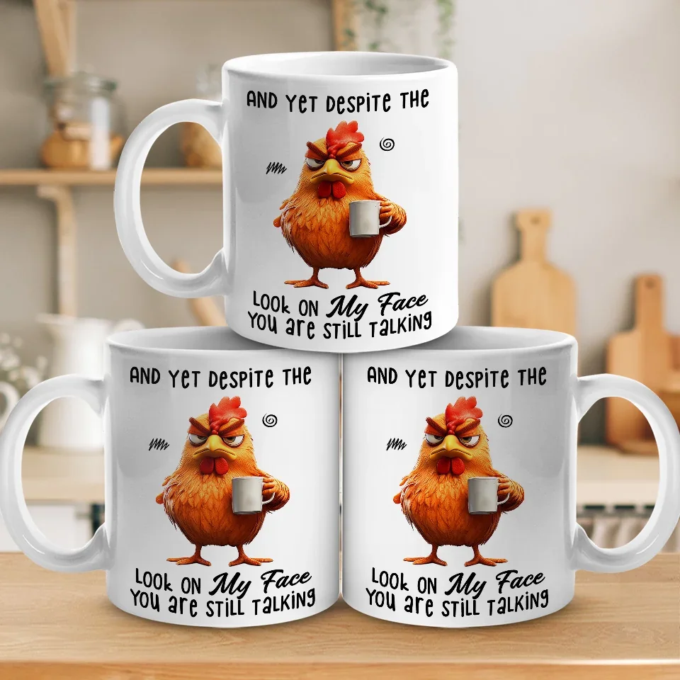 Look On My Face - Friend Personalized Custom Mug - Christmas Gift For Best Friends, Sisters, Family Members, Coworkers - Image 4