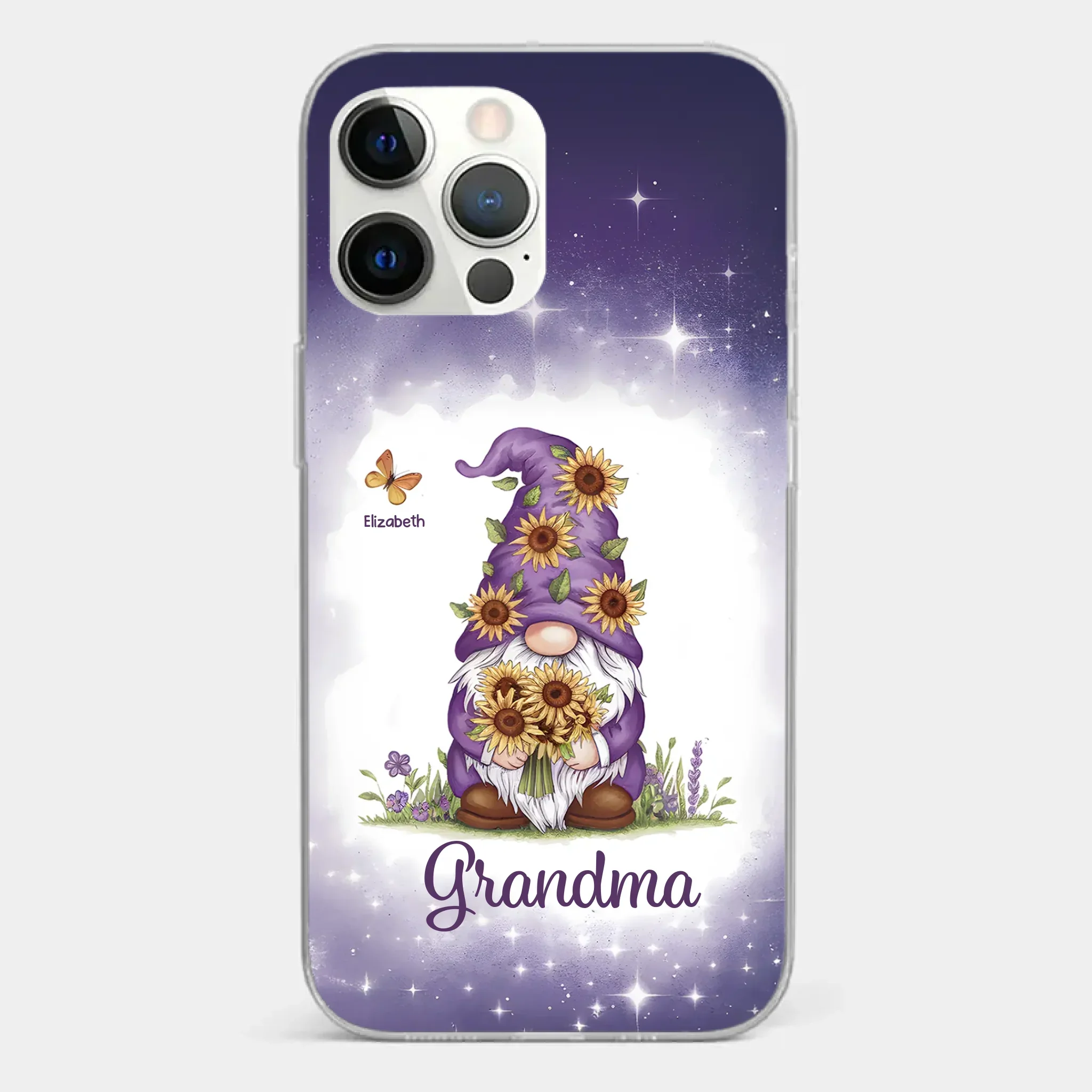 Love Grows Best In Grandma’s Arms - Family Personalized Custom Clear Phone Case - Gift For Mom, Grandma - Image 11