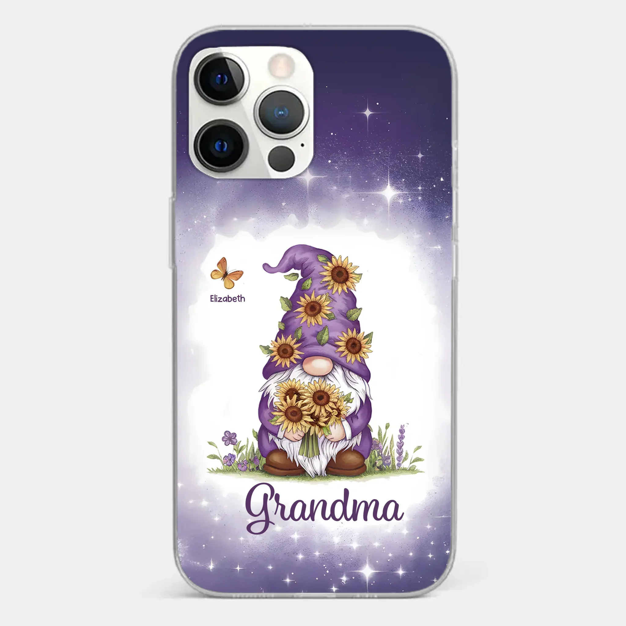 Love Grows Best In Grandma’s Arms - Family Personalized Custom Clear Phone Case - Gift For Mom, Grandma - Image 12