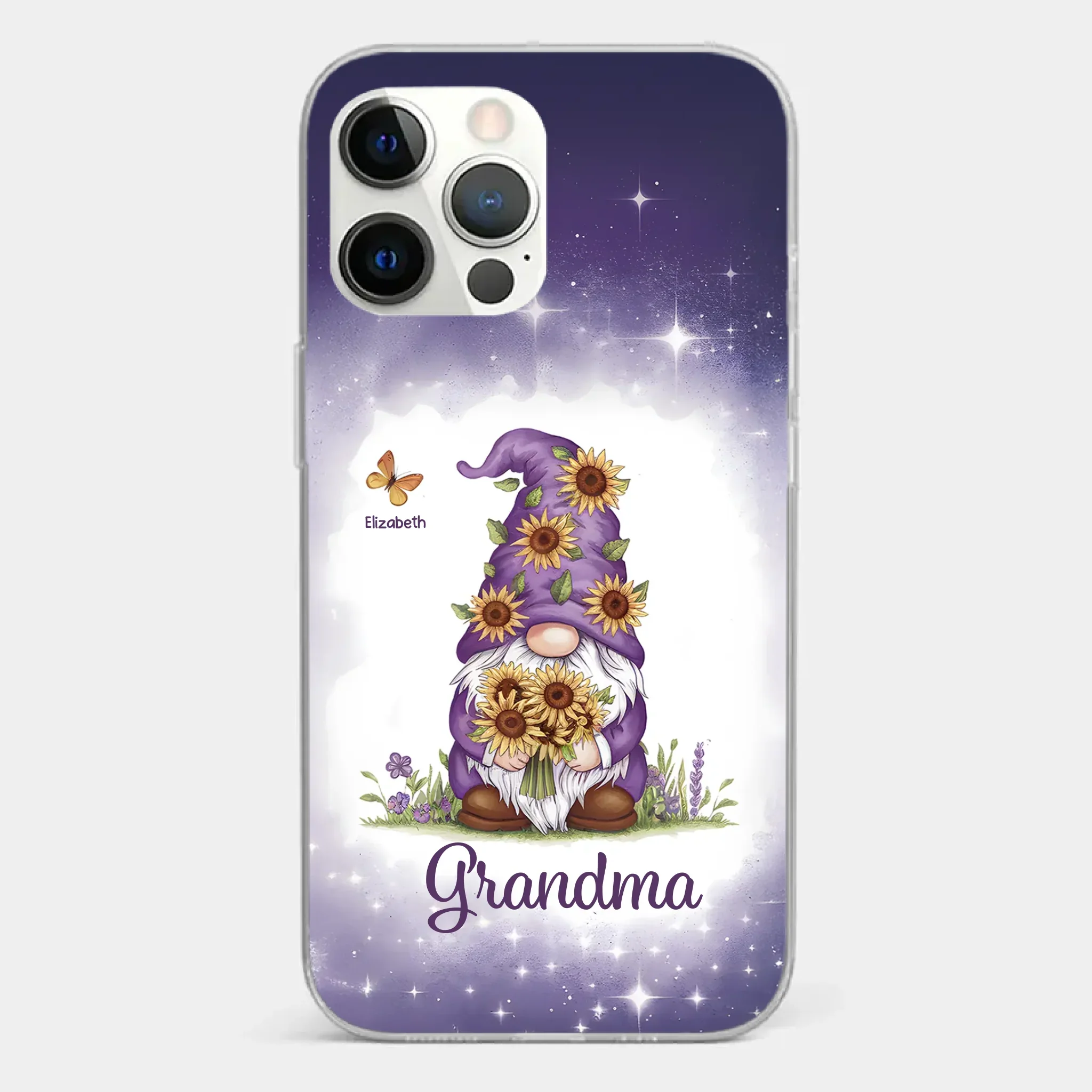 Love Grows Best In Grandma’s Arms - Family Personalized Custom Clear Phone Case - Gift For Mom, Grandma - Image 15