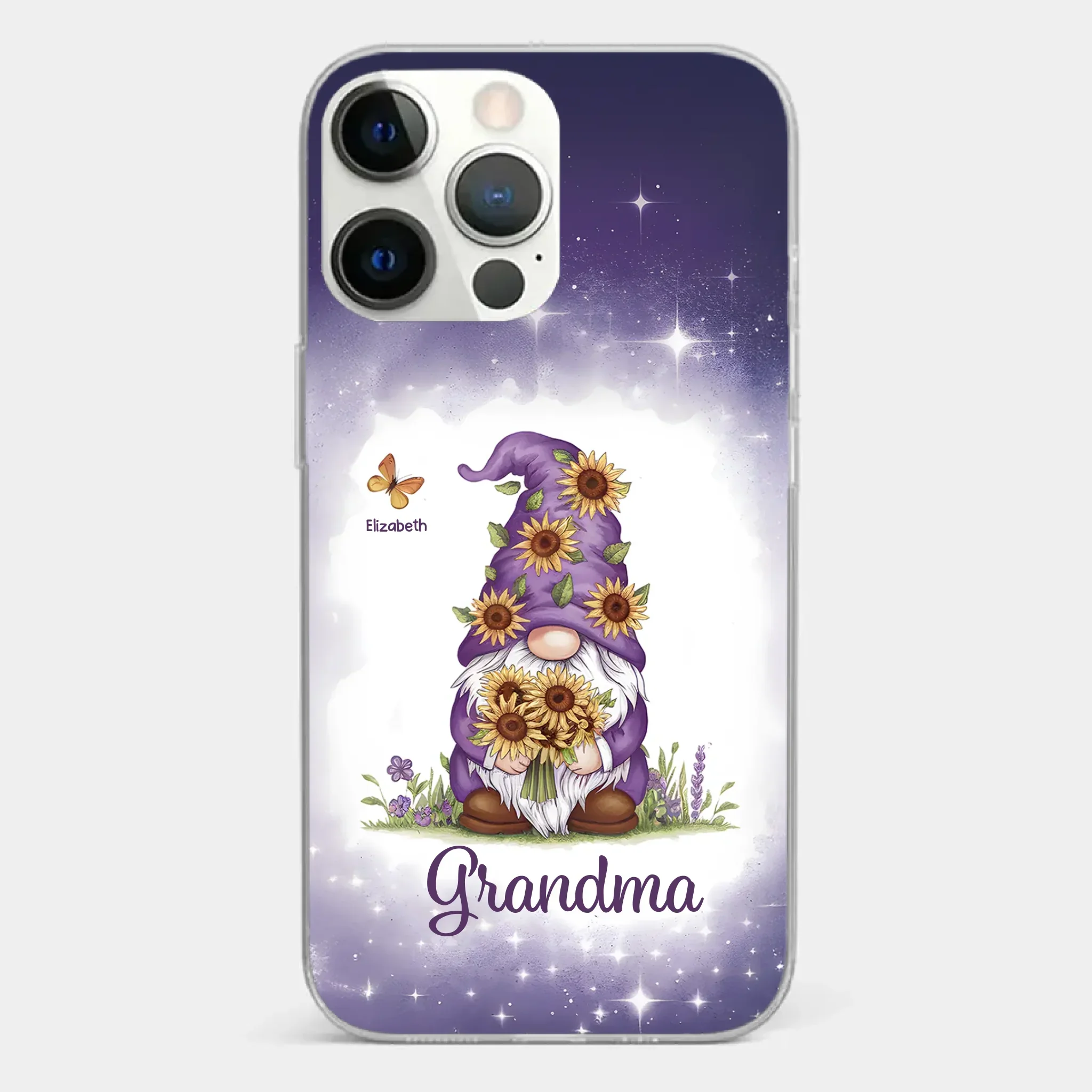 Love Grows Best In Grandma’s Arms - Family Personalized Custom Clear Phone Case - Gift For Mom, Grandma - Image 19