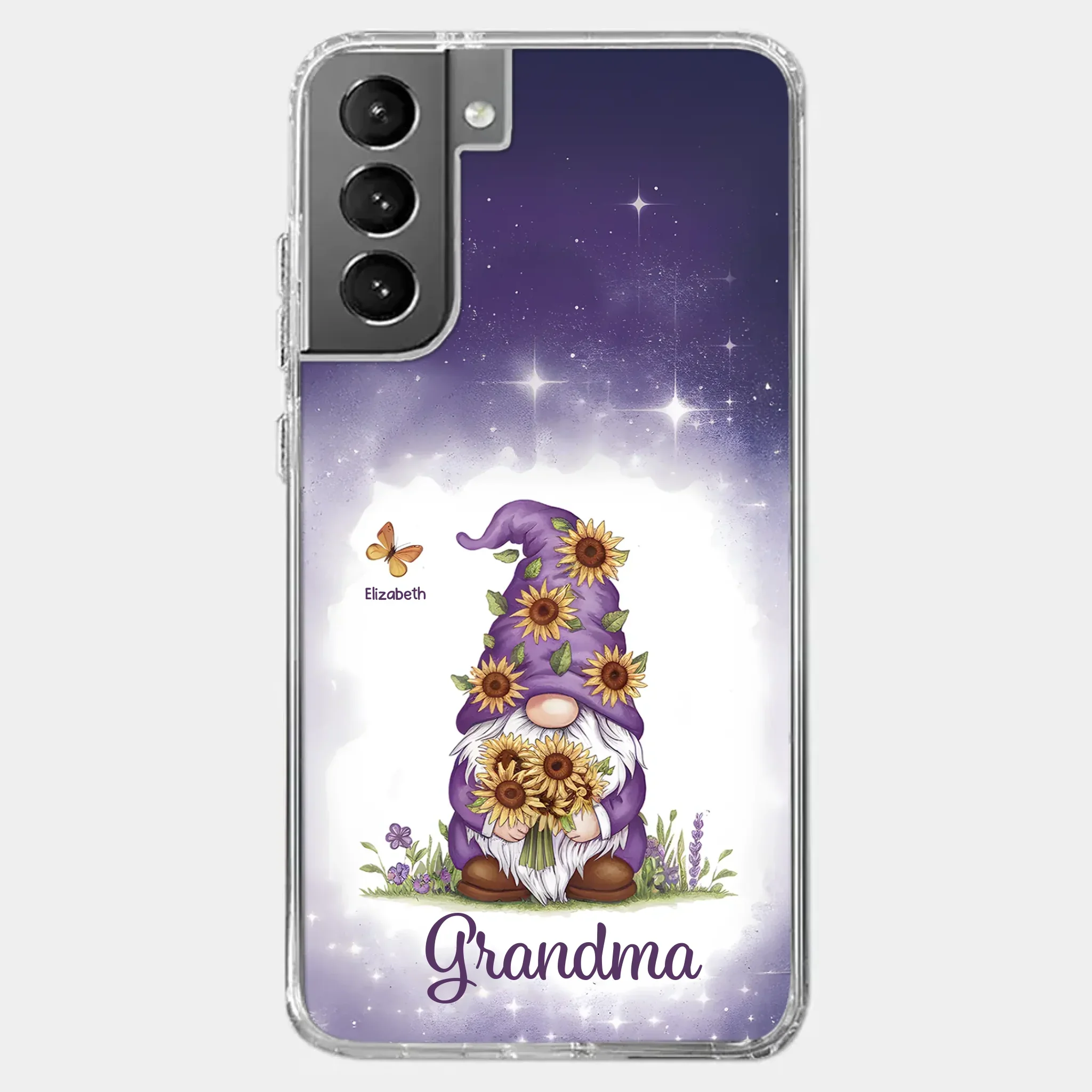 Love Grows Best In Grandma’s Arms - Family Personalized Custom Clear Phone Case - Gift For Mom, Grandma - Image 40