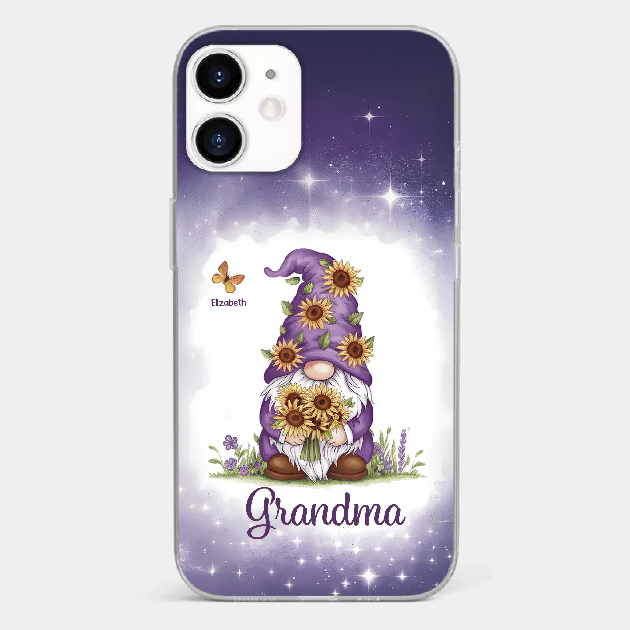 Love Grows Best In Grandma’s Arms - Family Personalized Custom Clear Phone Case - Gift For Mom, Grandma - Image 9