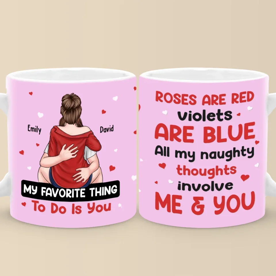 Love Is All We Need - Couple Personalized Custom Mug - Gift For Husband Wife, Anniversary