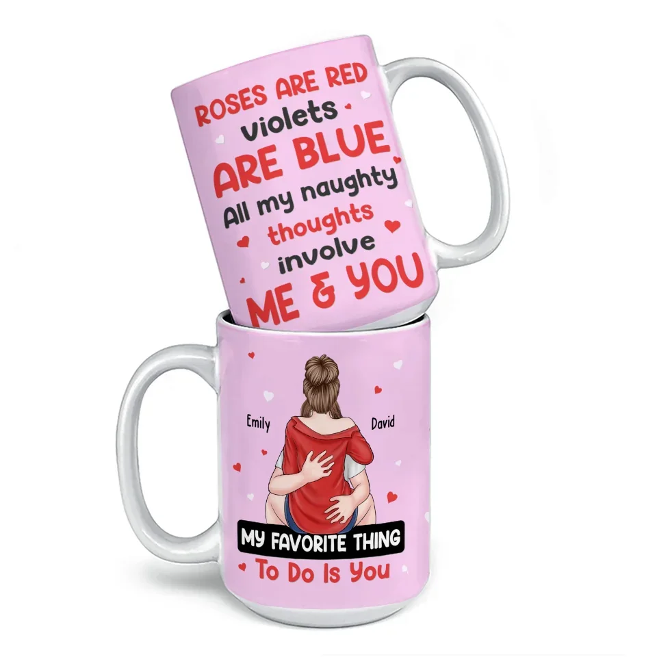 Love Is All We Need - Couple Personalized Custom Mug - Gift For Husband Wife, Anniversary - Image 5